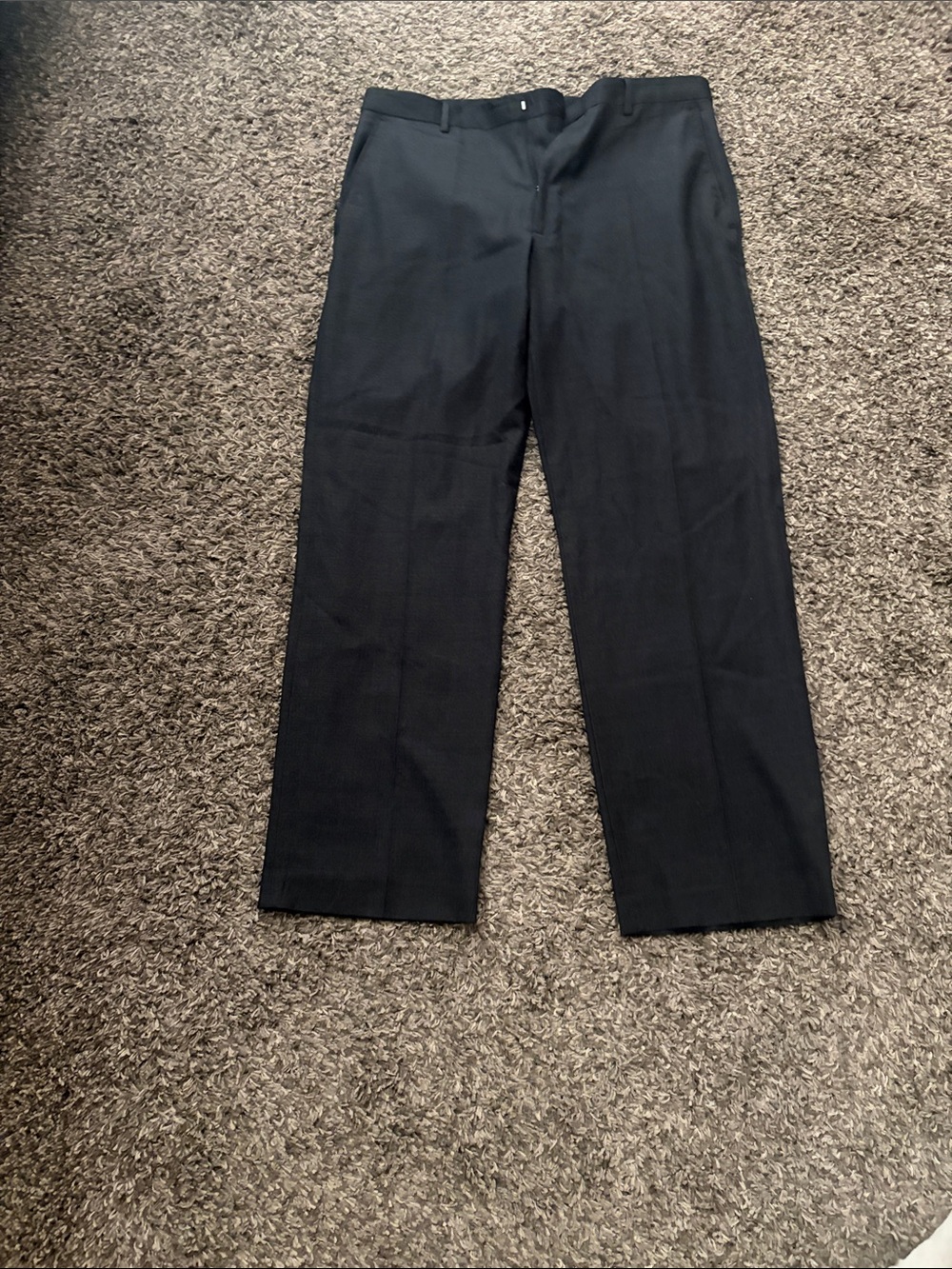 Banana Republic Men's Black Dress Pants - Straight Leg